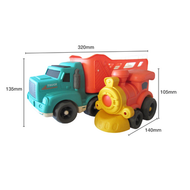 Bioplastic Carrier Truck & Train Set